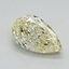 1.14 Ct. Fancy Light Yellow Pear Lab Grown Diamond