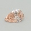 0.30 Ct. Fancy Intense Pink Pear Lab Grown Diamond