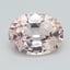 8.1x6.2mm Pink Oval Sapphire