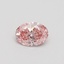 0.42 Ct. Fancy Intense Brownish Pink Oval Lab Grown Diamond