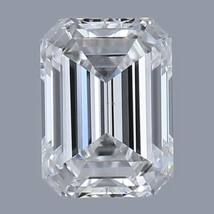 Emerald diamond — real photo
