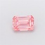1.05 Ct. Fancy Vivid Pink Emerald Lab Grown Diamond