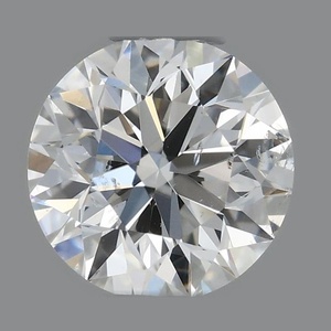 Round diamond — real photo