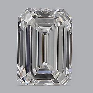 Emerald diamond — real photo