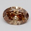 2.05 Ct. Fancy Light  Brown Oval Lab Grown Diamond