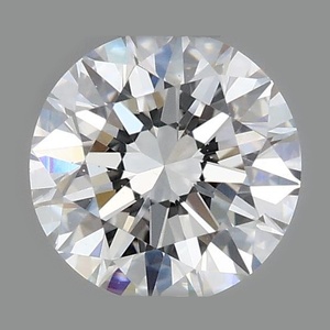 Round diamond — real photo