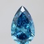 1.00 Ct. Fancy Vivid  Blue Pear Lab Grown Diamond