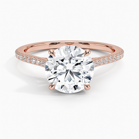 14K Rose Gold Luxe Dawn Diamond Ring