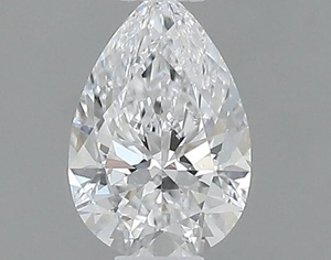 Pear diamond — real photo