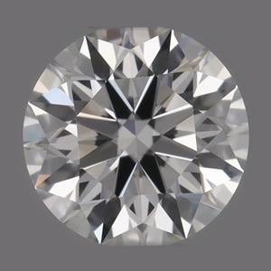 Round diamond — real photo