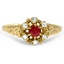 Victorian Ruby Vintage Ring