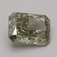 2.06 Ct. Fancy Vivid Green Radiant Lab Grown Diamond