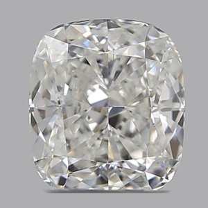 Cushion diamond — real photo