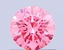 0.64 Ct. Fancy Vivid Pink Round Lab Grown Diamond