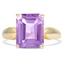 Retro Amethyst Cocktail Ring