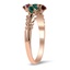 The Toma Ring, smalltop view on a hand