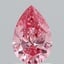 1.50 Ct. Fancy Vivid Pink Pear Lab Grown Diamond