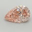 1.79 Ct. Fancy Vivid Pink Pear Lab Grown Diamond