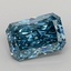 2.01 Ct. Fancy Vivid  Blue Radiant Lab Grown Diamond
