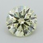 1.17 Ct. Fancy Light Yellow Round Lab Grown Diamond