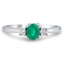 Retro Emerald Vintage Ring