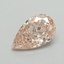 0.60 Ct. Fancy Intense Pink Pear Lab Grown Diamond
