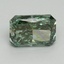2.00 Ct. Fancy Vivid Green Radiant Lab Grown Diamond