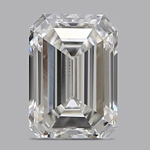 Emerald diamond — real photo