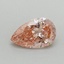 0.50 Ct. Fancy Intense Pink Pear Lab Grown Diamond
