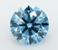3.0 Ct. Fancy Vivid  Blue Round Lab Grown Diamond