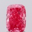 1.25 Ct. Fancy Vivid Pink Cushion Lab Grown Diamond