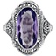 Art Nouveau Amethyst Vintage Ring