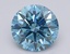 2.05 Ct. Fancy Vivid Blue Round Lab Grown Diamond
