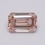 0.96 Ct. Fancy Pink Emerald Lab Grown Diamond