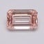 1.19 Ct. Fancy Pink Emerald Lab Grown Diamond