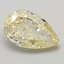 1.19 Ct. Fancy Intense Yellow Pear Lab Grown Diamond