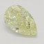1.51 Ct. Fancy Light Yellow Pear Diamond