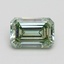 1.00 Ct. Fancy Intense Green Emerald Lab Grown Diamond