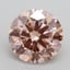 2.61 Ct. Fancy Intense Pink Round Lab Grown Diamond