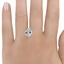 12.1x10.1mm White Oval Topaz, smalladditional view 1