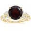 18K Yellow Gold Secret Garden Diamond Ring (1/2 ct. tw.), smalltop view