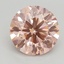 2.20 Ct. Fancy Intense Pink Round Lab Grown Diamond