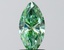 1.22 Ct. Fancy Vivid Green Marquise Lab Grown Diamond