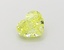 1.00 Ct. Fancy Intense  Yellow Heart Lab Grown Diamond