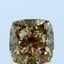 1.50 Ct. Fancy Green Cushion Lab Grown Diamond