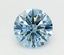 2.02 Ct. Fancy Vivid  Blue Round Lab Grown Diamond