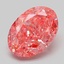 3.50 Ct. Fancy Vivid Pink Oval Lab Grown Diamond