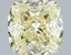 1.04 Ct. Light Yellow Cushion Lab Grown Diamond