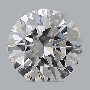 Round diamond — real photo