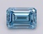 2.01 Ct. Fancy Vivid Blue Emerald Lab Grown Diamond